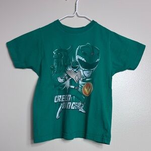 $1 add on* Boys size 5/6 Green Power Ranger Graphic Tee